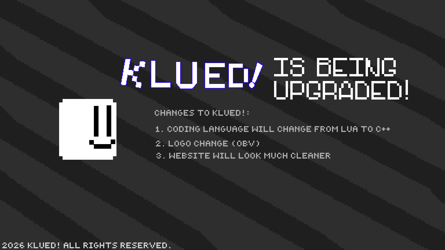 Klued! is currently down